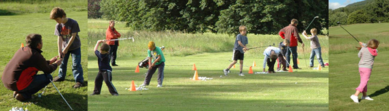 Junior Golf Coaching at Taymouth Castle Golf Club, Kenmore, Perthshire, Scotland